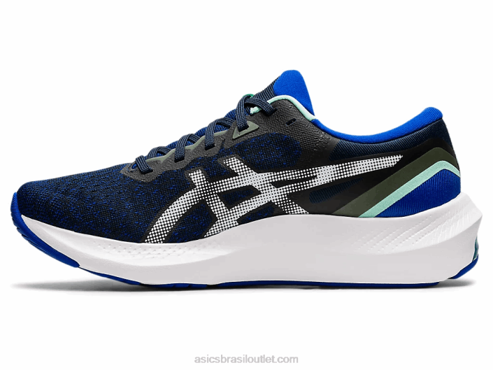 pulso de gel 13 462T3728 francês azul/branco Asics