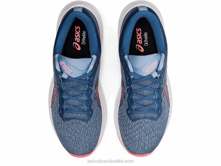 pulso de gel 13 462T3731 azul tempestade/coral ardente Asics