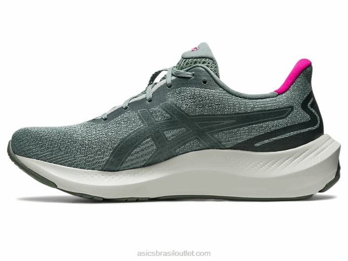pulso de gel 14 462T2517 cinza ardósia/hera Asics