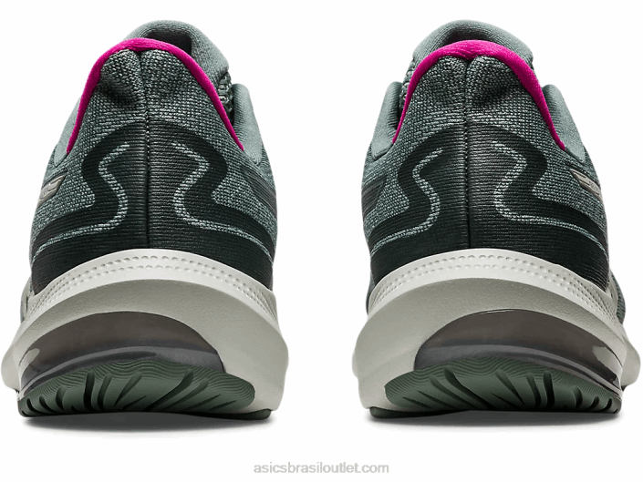 pulso de gel 14 462T2517 cinza ardósia/hera Asics
