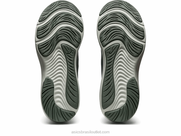 pulso de gel 14 462T2517 cinza ardósia/hera Asics