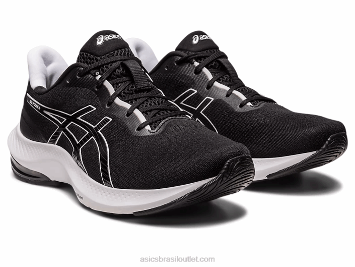 pulso de gel 14 462T2546 Preto branco Asics