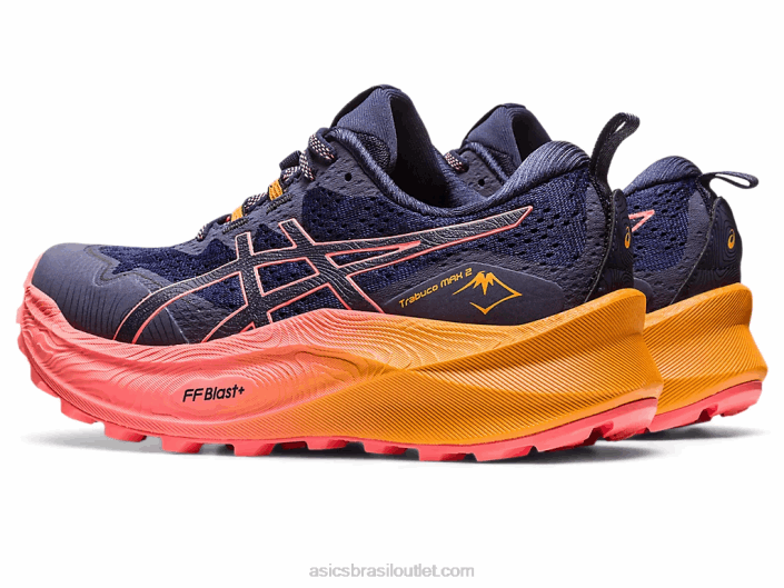 trabuco max 2 462T2286 meia-noite/mamão Asics