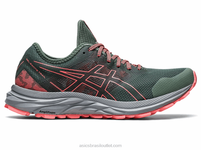 trilha de excitação de gel 462T2394 hera/mamão Asics