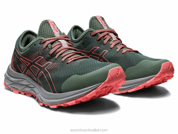 trilha de excitação de gel 462T2394 hera/mamão Asics