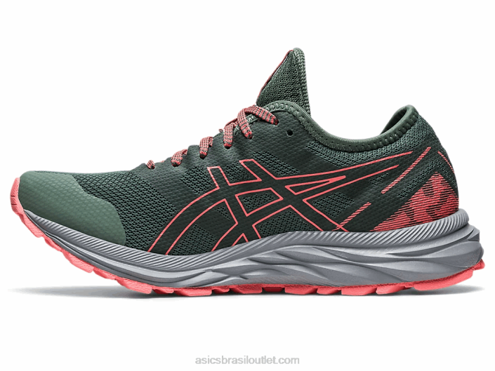 trilha de excitação de gel 462T2394 hera/mamão Asics