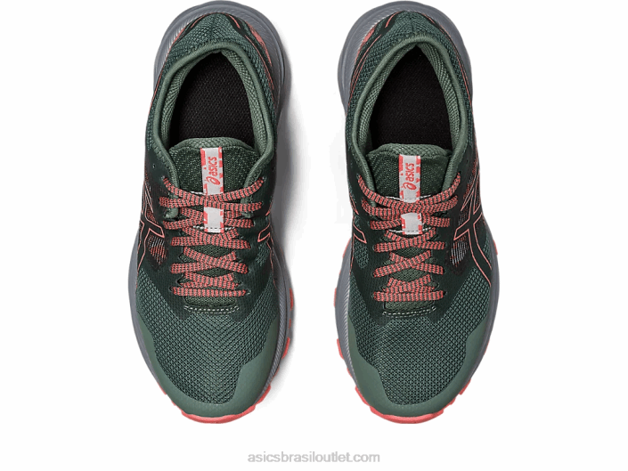 trilha de excitação de gel 462T2394 hera/mamão Asics