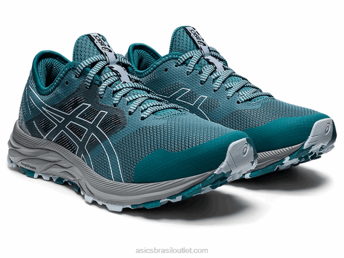 trilha de excitação de gel 462T2851 pinho enevoado/céu suave Asics