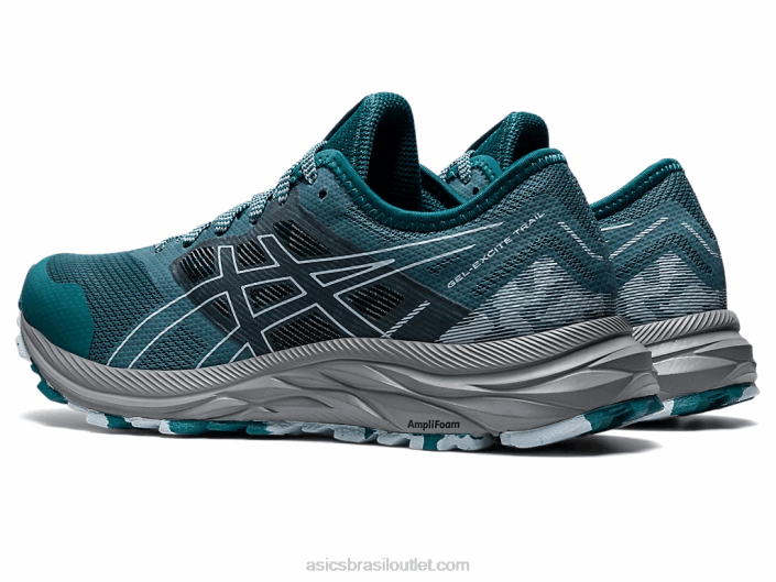 trilha de excitação de gel 462T2851 pinho enevoado/céu suave Asics