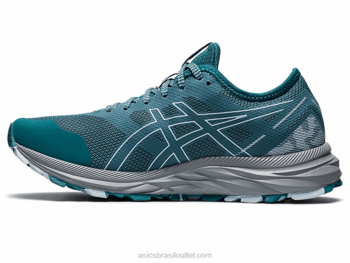 trilha de excitação de gel 462T2851 pinho enevoado/céu suave Asics
