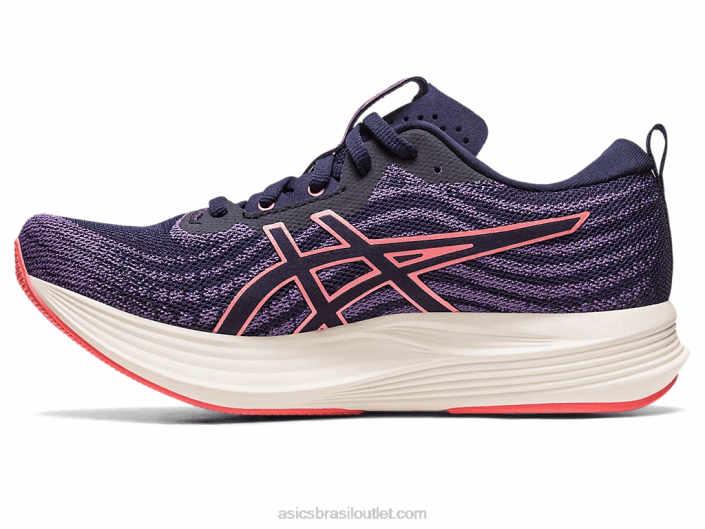 velocidade de evolução 462T2545 meia-noite/mamão Asics