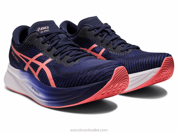 velocidade mágica 2 462T2327 azul índigo/mamão Asics