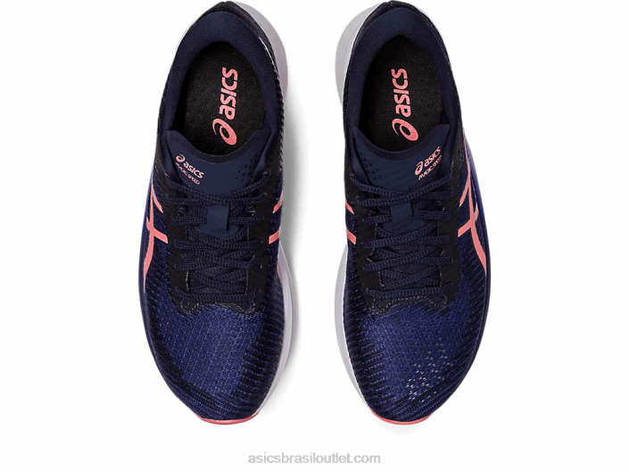 velocidade mágica 2 462T2327 azul índigo/mamão Asics