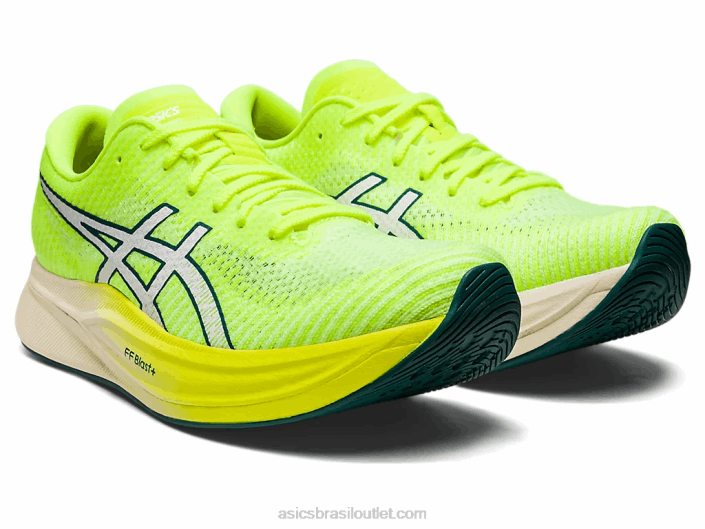 velocidade mágica 2 462T2700 segurança amarelo/branco Asics