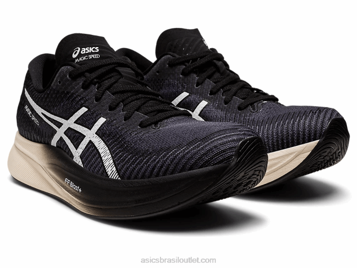 velocidade mágica 2 462T2810 transportadora cinza/branco Asics