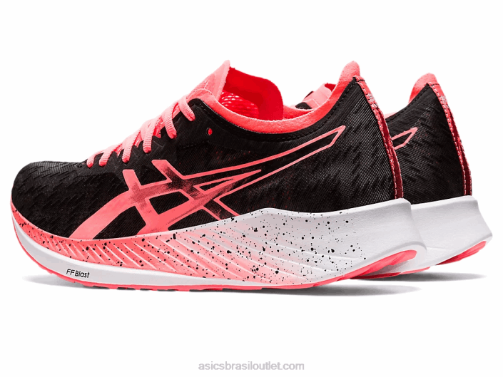 velocidade mágica 462T3649 coral preto/brilhante Asics
