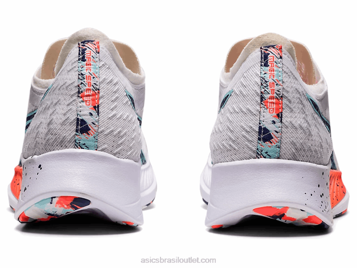 velocidade mágica 462T3741 branco/azul trovão Asics