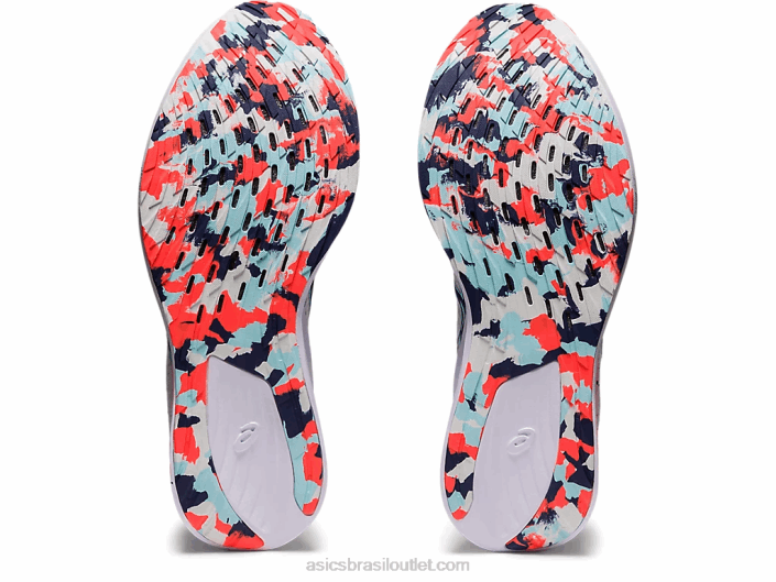 velocidade mágica 462T3741 branco/azul trovão Asics