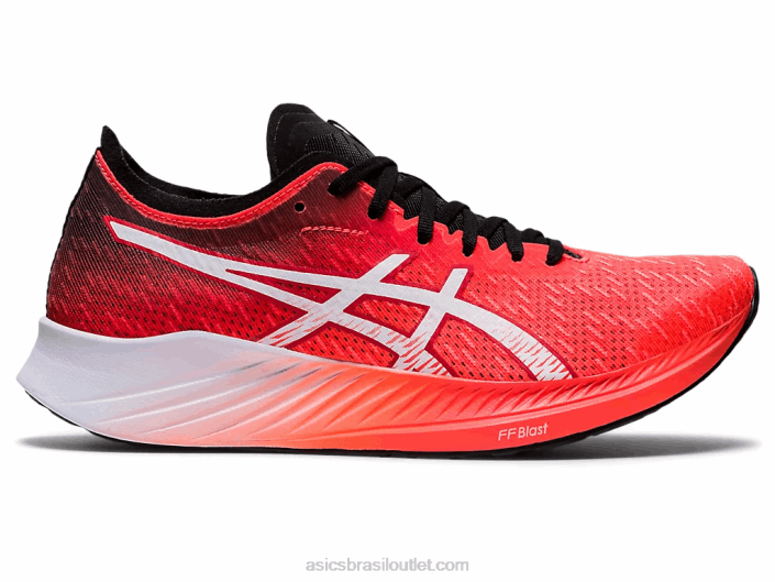 velocidade mágica 462T3949 nascer do sol vermelho/branco Asics