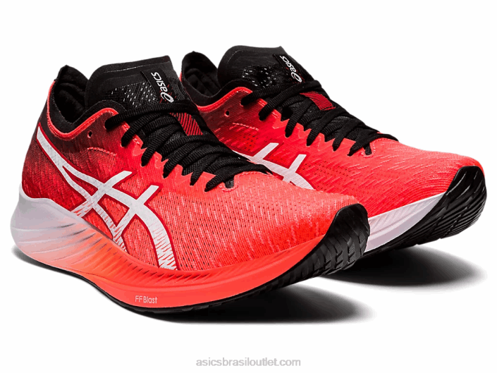 velocidade mágica 462T3949 nascer do sol vermelho/branco Asics