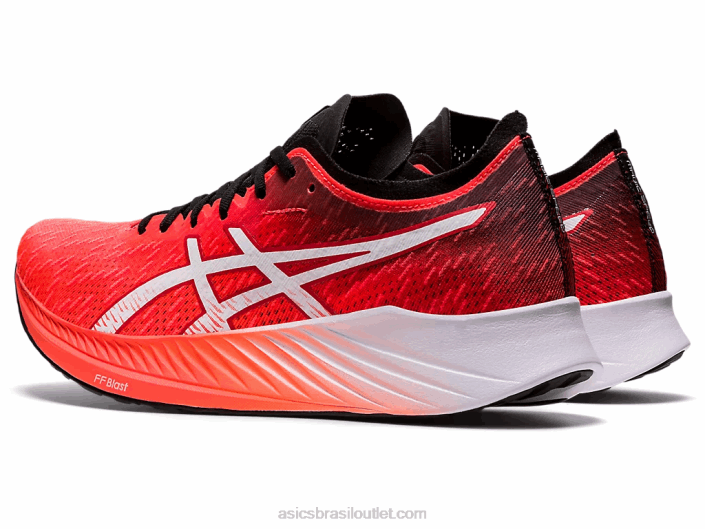 velocidade mágica 462T3949 nascer do sol vermelho/branco Asics