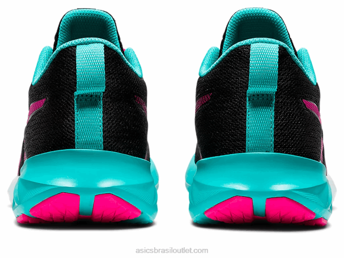 versablast 2 462T2985 preto/rosa brilhante Asics