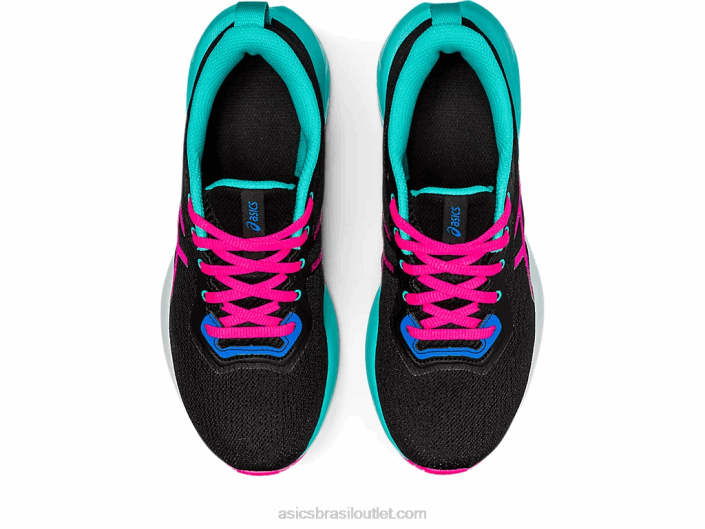 versablast 2 462T2985 preto/rosa brilhante Asics