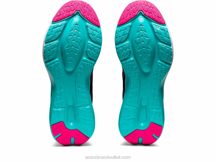 versablast 2 462T2985 preto/rosa brilhante Asics