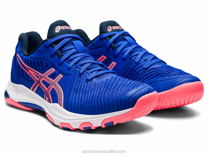 netburner balístico ff 2 462T2356 lápis-lazúli azul/coral ardente Asics