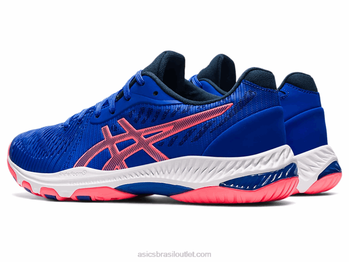 netburner balístico ff 2 462T2356 lápis-lazúli azul/coral ardente Asics