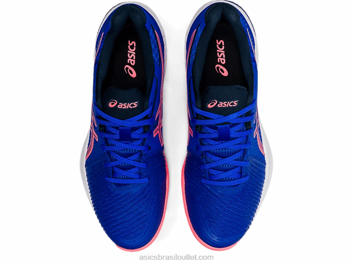 netburner balístico ff 2 462T2356 lápis-lazúli azul/coral ardente Asics