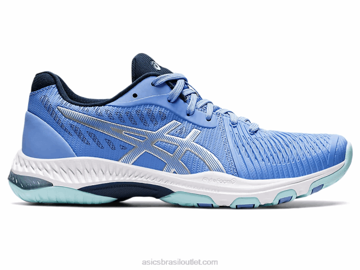 netburner balístico ff 2 462T3606 pervinca azul/prata pura Asics