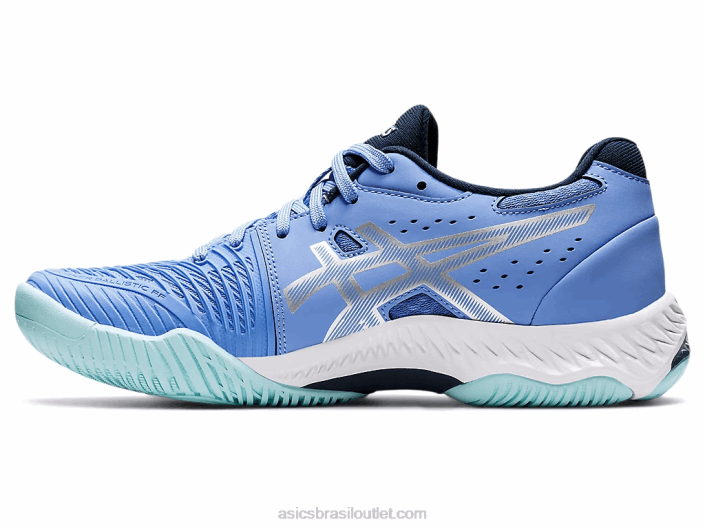 netburner balístico ff 2 462T3606 pervinca azul/prata pura Asics
