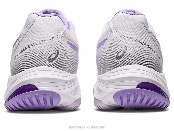 netburner balístico ff 3 462T2580 branco/violeta digital Asics