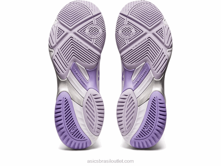 netburner balístico ff 3 462T2580 branco/violeta digital Asics