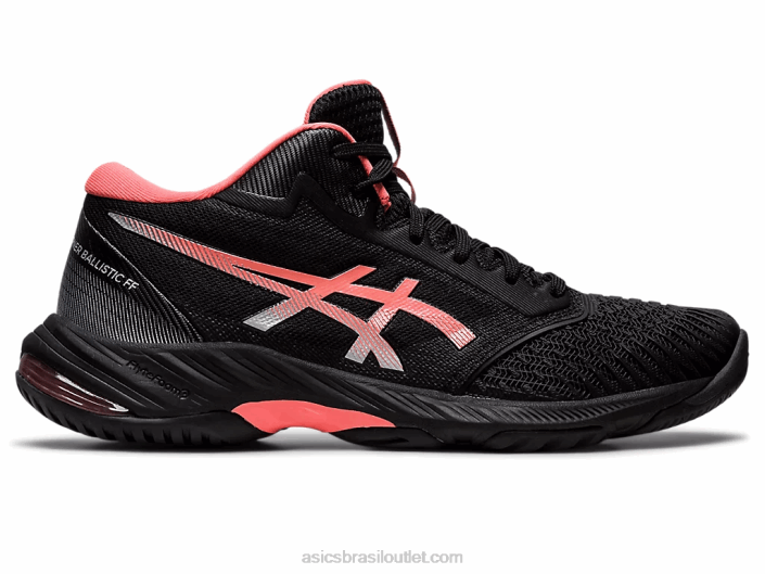 netburner balístico ff mt 3 462T2549 preto/mamão Asics