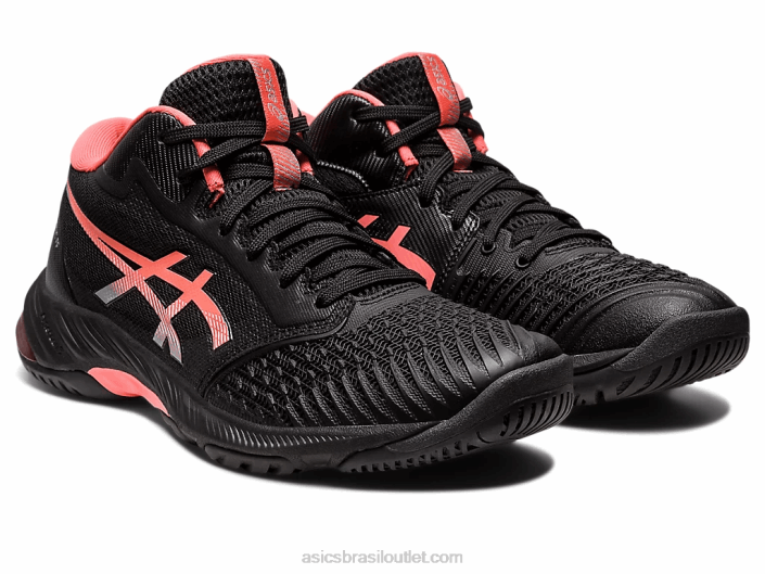 netburner balístico ff mt 3 462T2549 preto/mamão Asics
