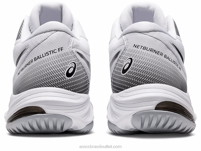 netburner balístico ff mt 3 462T3049 Branco preto Asics