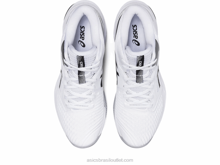 netburner balístico ff mt 3 462T3049 Branco preto Asics
