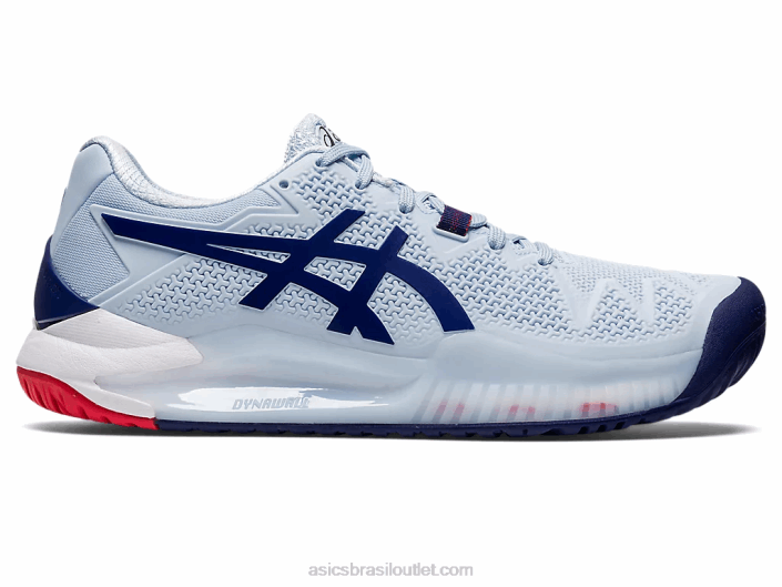 gel-resolução 8 462T3122 céu suave/mergulho azul Asics