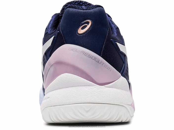 gel-resolução 8 462T4185 casaco de pavão/branco Asics
