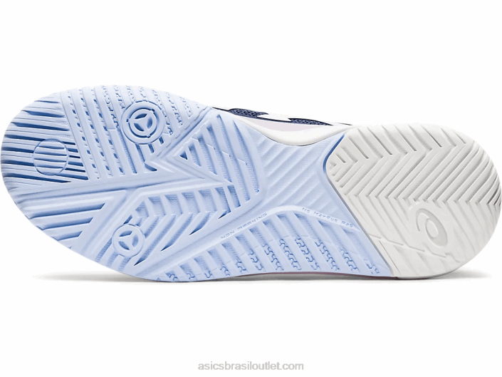 gel-resolução 8 462T4185 casaco de pavão/branco Asics