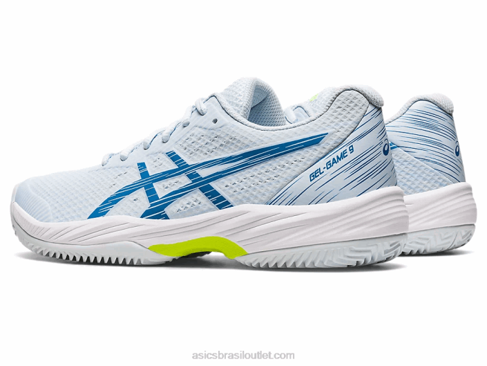 jogo de gel 9 clay/oc 462T2560 céu/renascido azul Asics