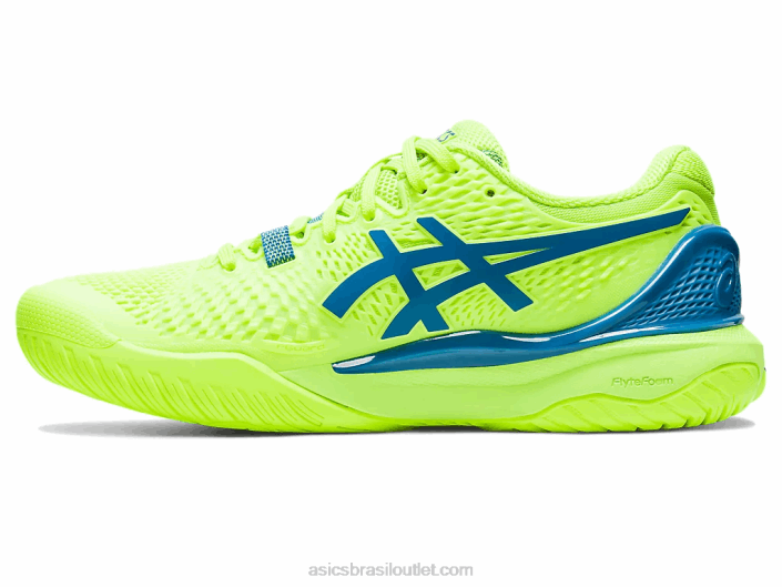 resolução de gel 9 462T2170 perigo verde/azul renascido Asics