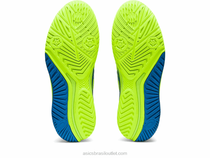 resolução de gel 9 462T2170 perigo verde/azul renascido Asics