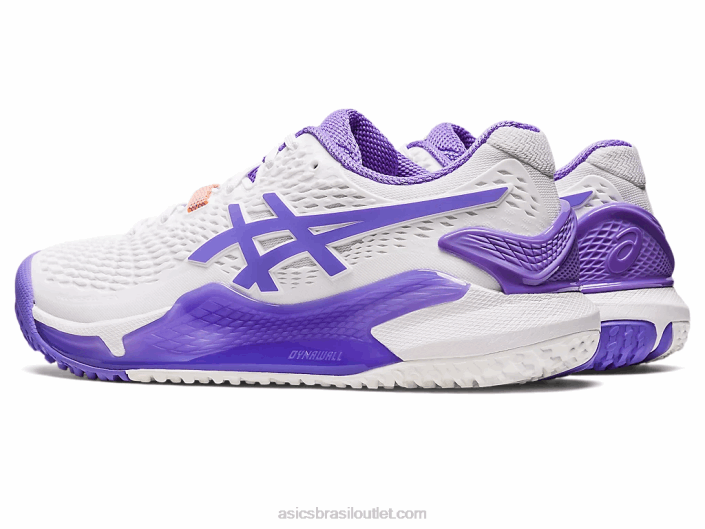 resolução de gel 9 oc 462T2528 branco/ametista Asics