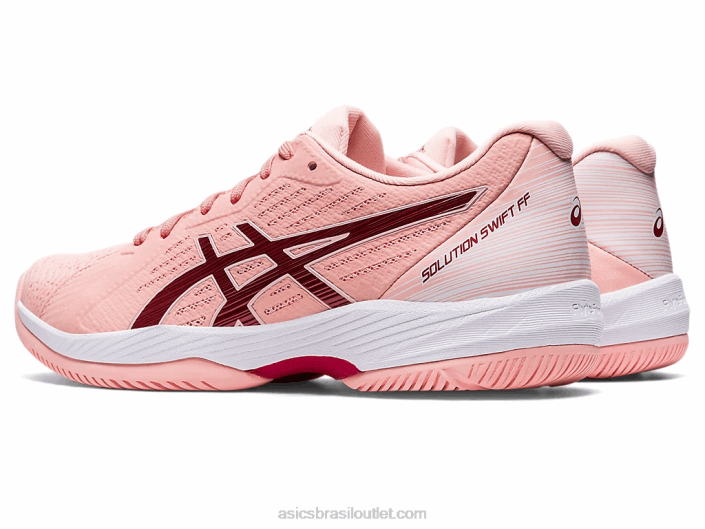 solução rápida ff 462T2735 rosa/cranberry fosco Asics