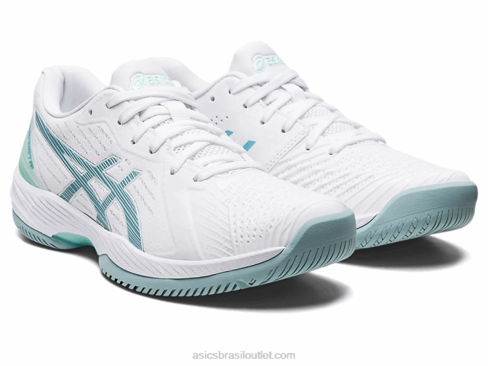 solução rápida ff 462T3022 branco/azul fumaça Asics