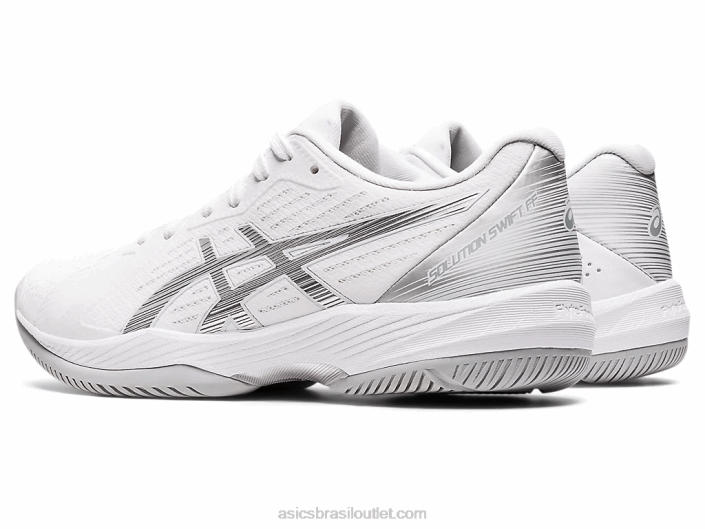 solução rápida ff 462T3432 branco/prata pura Asics