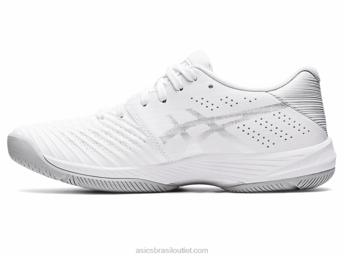solução rápida ff 462T3432 branco/prata pura Asics